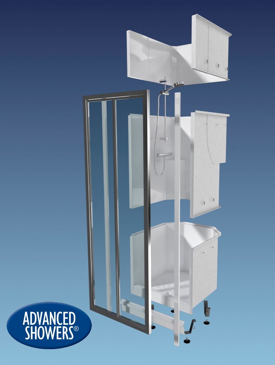 GRP Moulded Showers GRP Leak Proof Showers